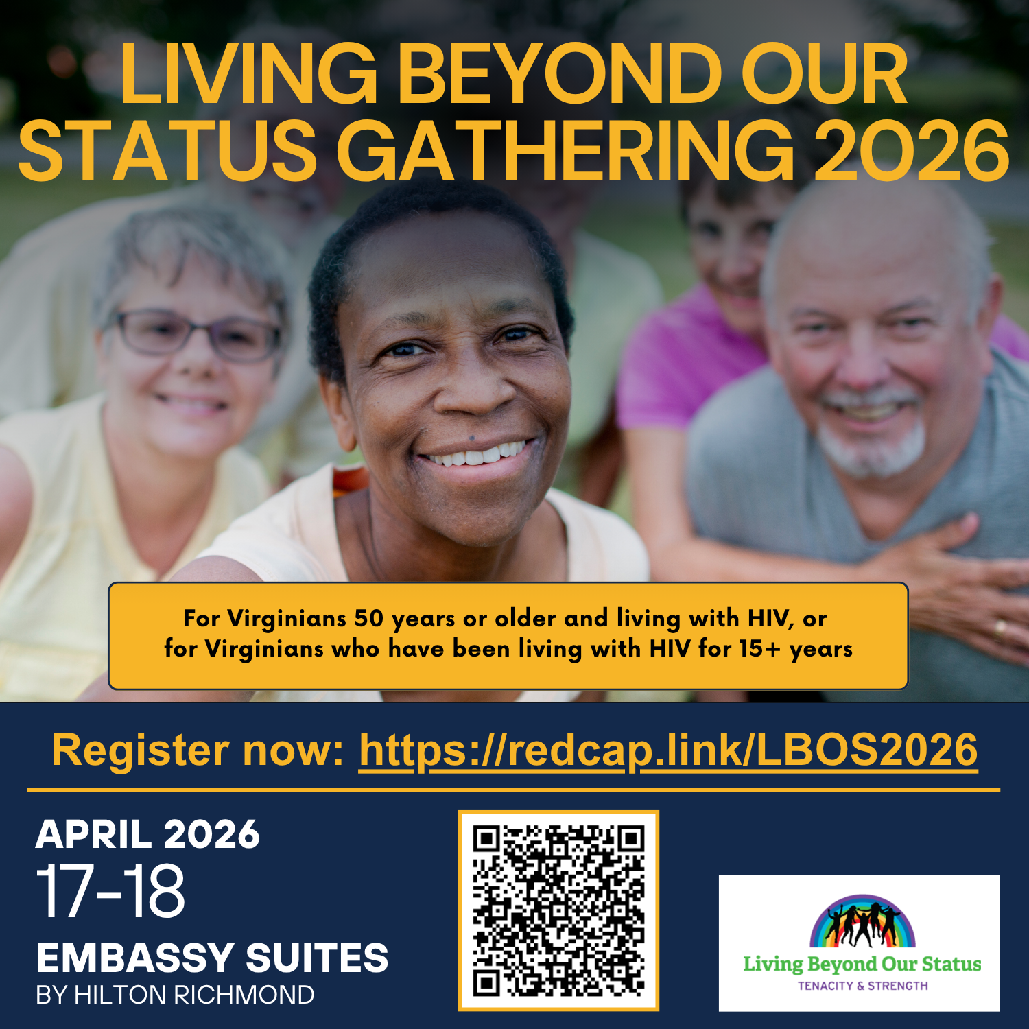 Living Beyond Our Status Gathering 2026 - Register Now!