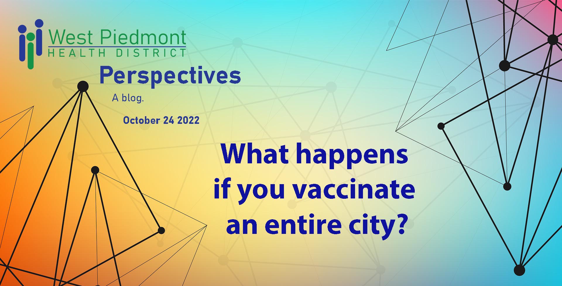 Perspectives cover with question what happens if you vaccinate an entire city?