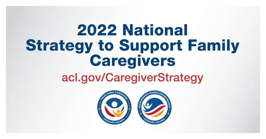 2022 National Strategy to Support Family Caregivers graphic