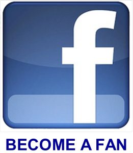 Facebook icon. Become a fan.