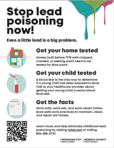 Lead Poisoning infograph