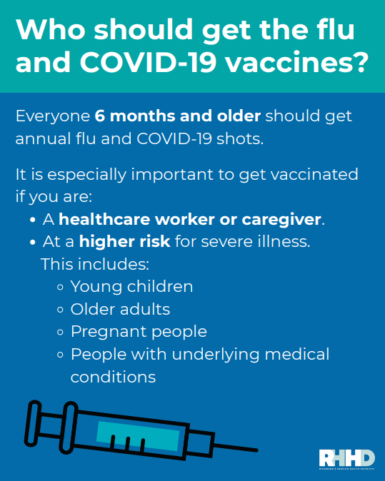 Get Vaccinated for Flu and COVID-19 - Richmond City Health Department