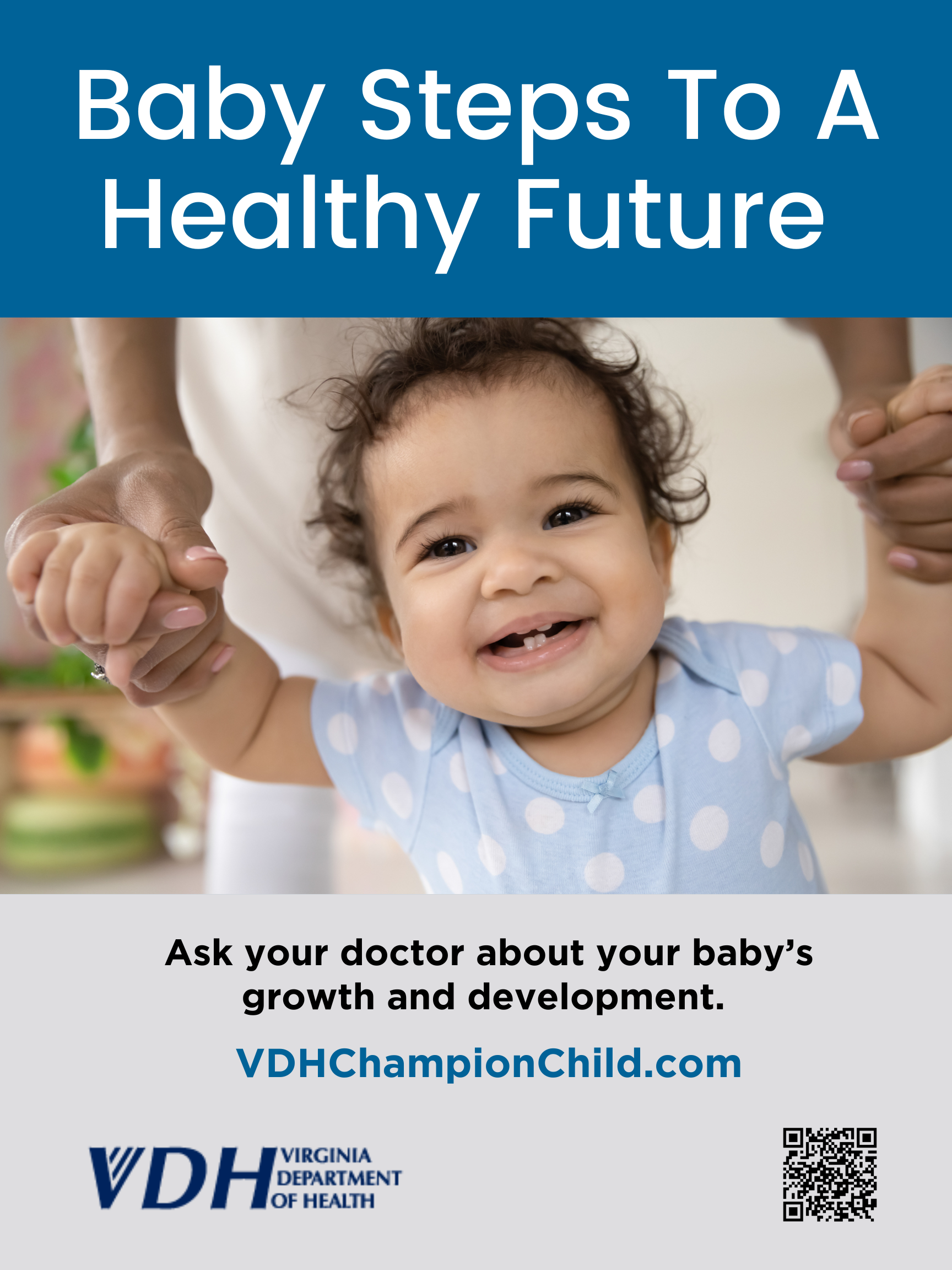 Baby Steps for a Healthy Future - Poster