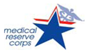 Medical Reserve Corps graphic logo.