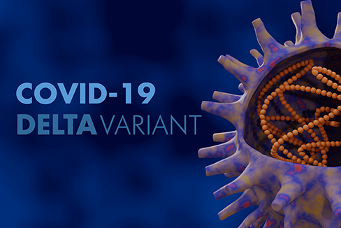 COVID-19 Biến thể Delta có hình ảnh phân tử COVID