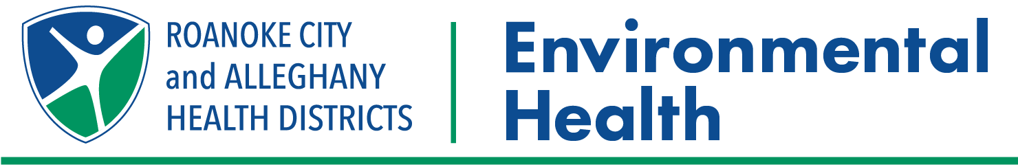 Roanoke City and Alleghany Health Districts Logo - Environmental Health 