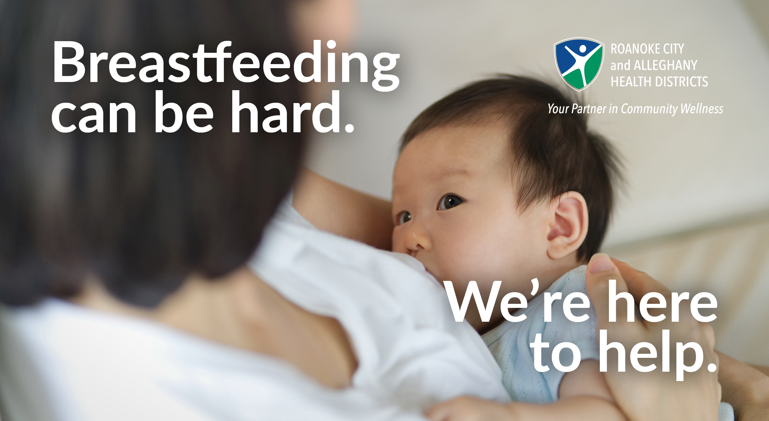 Breastfeeding can be hard. We're here to help.