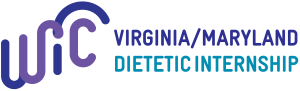 WIC Virginia Maryland Dietetic Intern