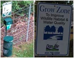 Grow Zone sign