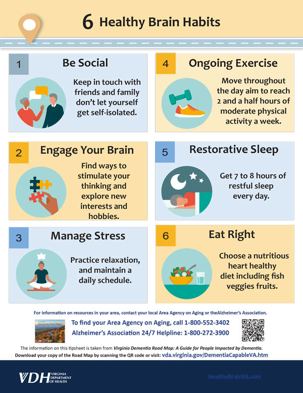 6 Healthy Brain Habits