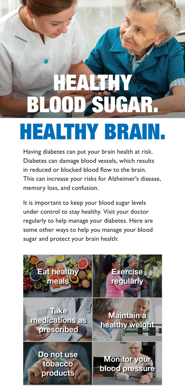 Healthy Blood Sugar. Healthy Brain.