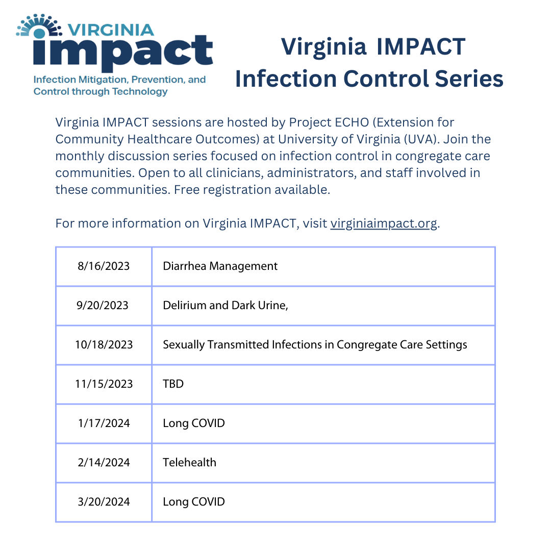 Virginia IMPACT training sessions