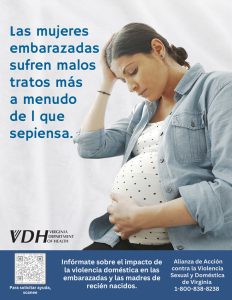 Domestic Violence poster Spanish