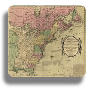 Old U.S. Map