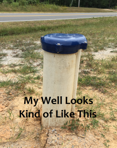 photo of drilled well labeled my well looks kind of like this