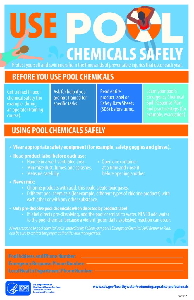 Pool Chemical Safety Environmental Health