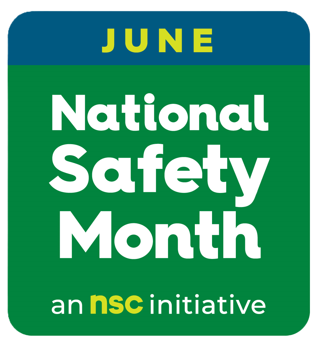 Logo of National Safety Month is June