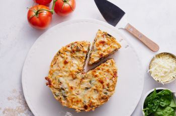 Pastel de Pasta de Espinaca