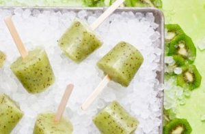 Paletas de Kiwi