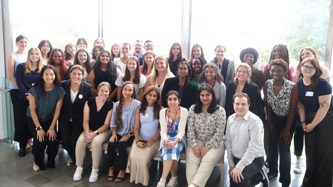 Group of VDH Internship Academy interns participating in a training program
