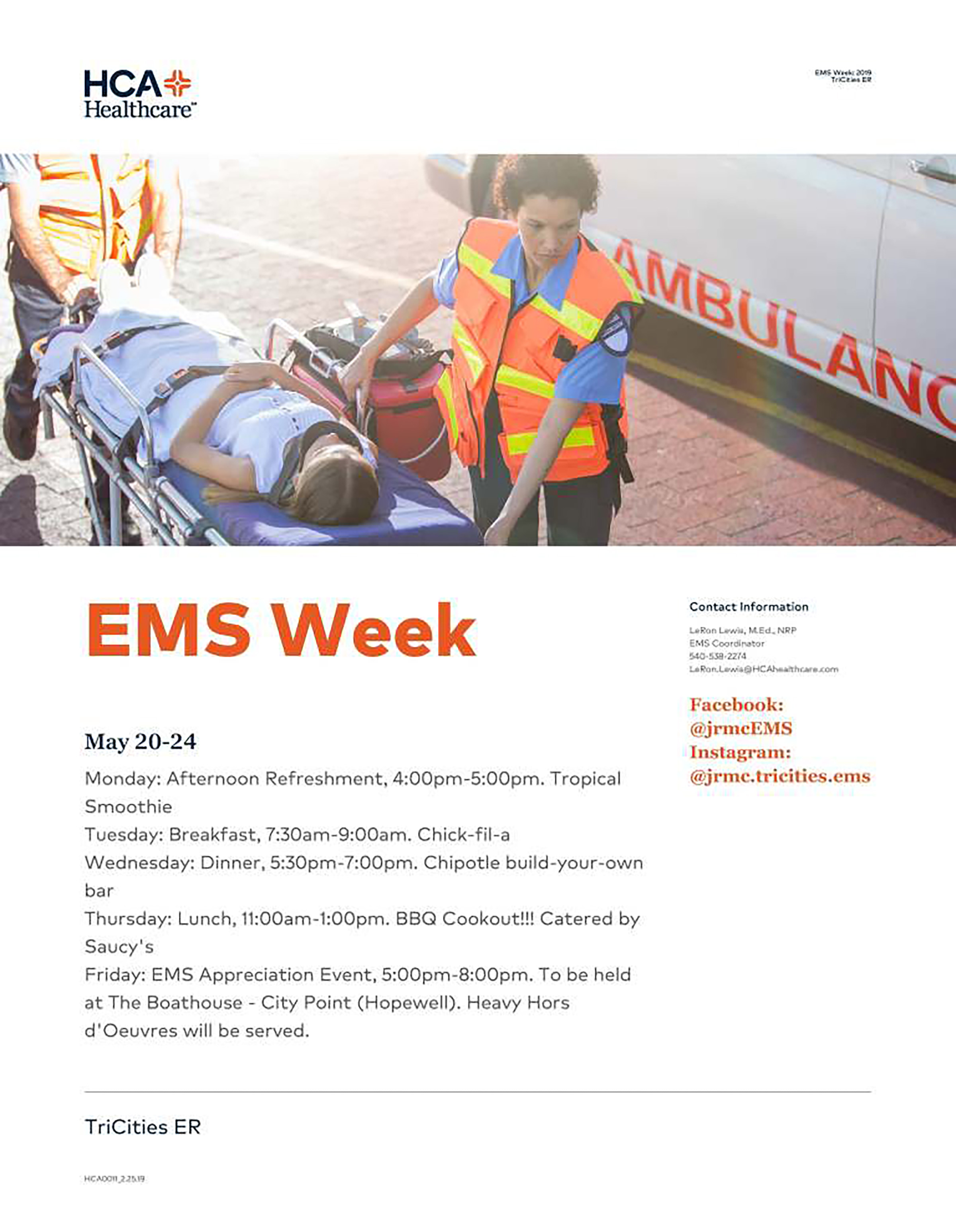 Ems Week Ideas | 30+ Ways to Celebrate EMS Week | PFEH