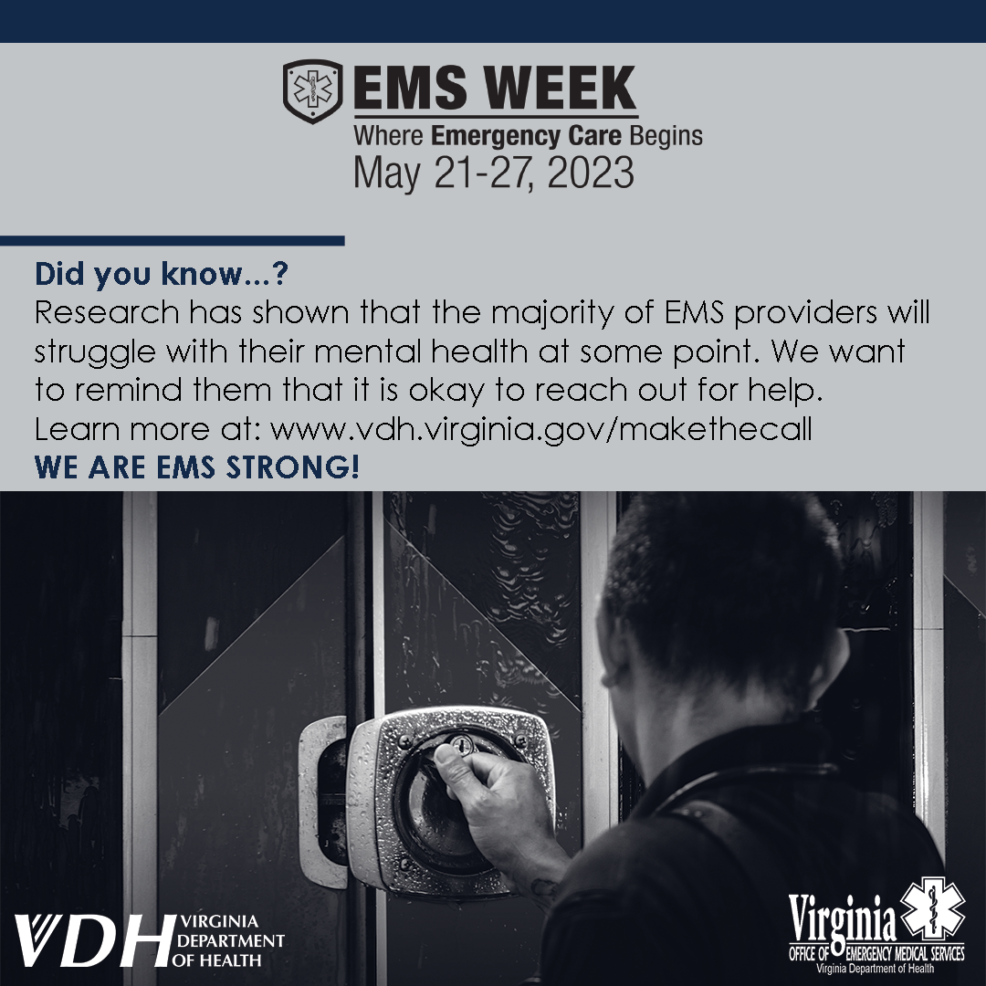 EMS Week 2023 Emergency Medical Services