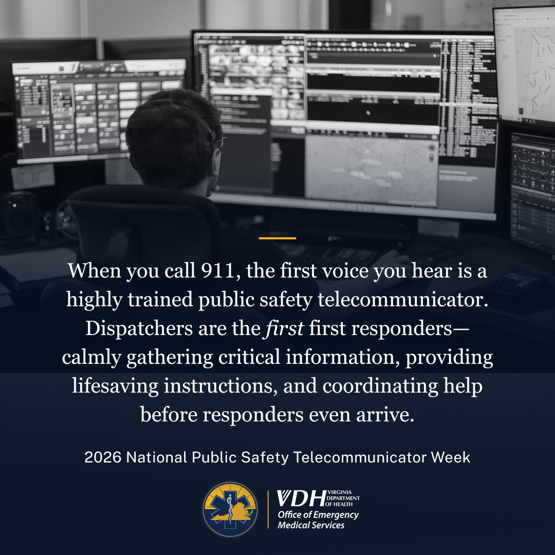 Telecomminicator Week National Public Safety Telecommunicators Week - A Letter from the OEMS ...