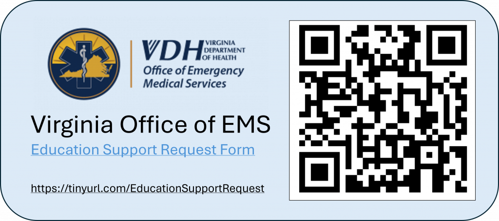 image link to Education Support Request form