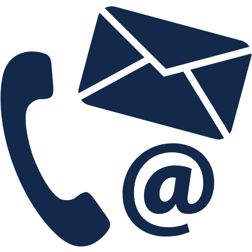 telephone, envelope, email icon