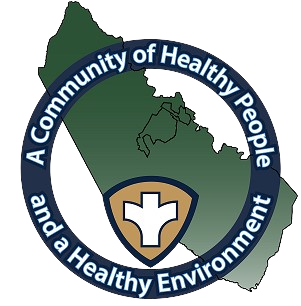 = PWHD logo that says 'A Community of Healthy People and a Healthy Environment'