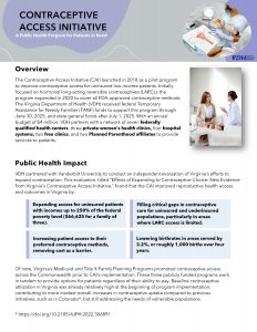 Hoja informativa sobre anticonceptivos