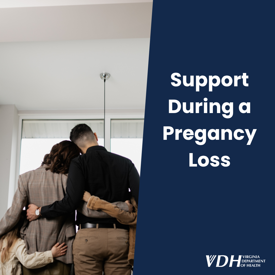 Support during a pregnancy loss