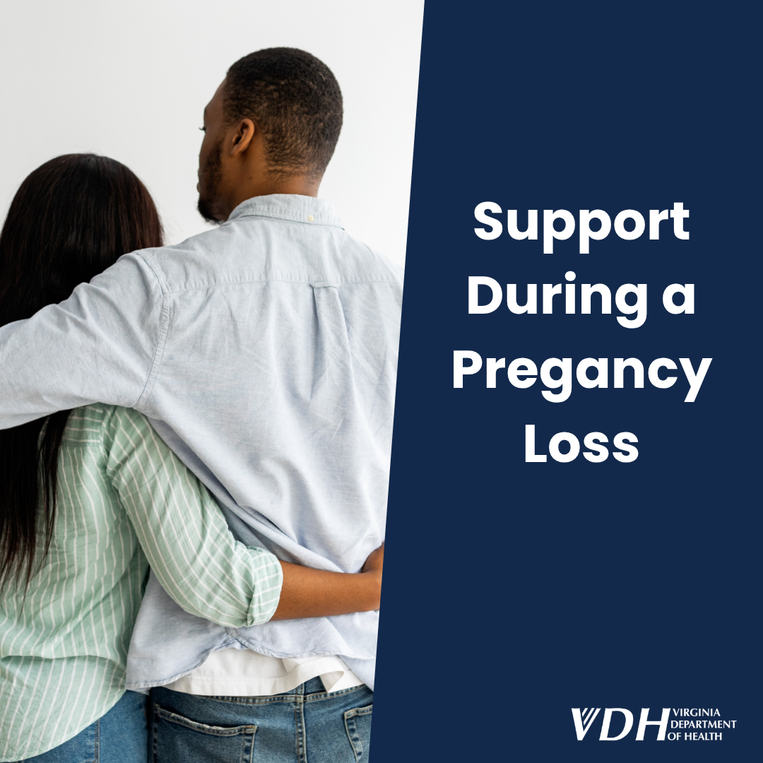 Support during a pregnancy loss