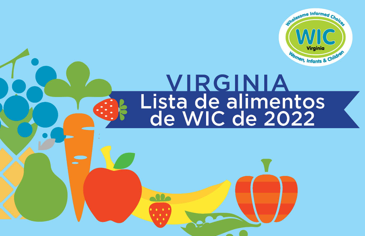 WIC food List 2022 blue cover