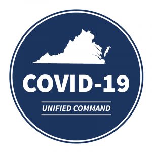 Virginia COVID-19 "Unified Command" graphic