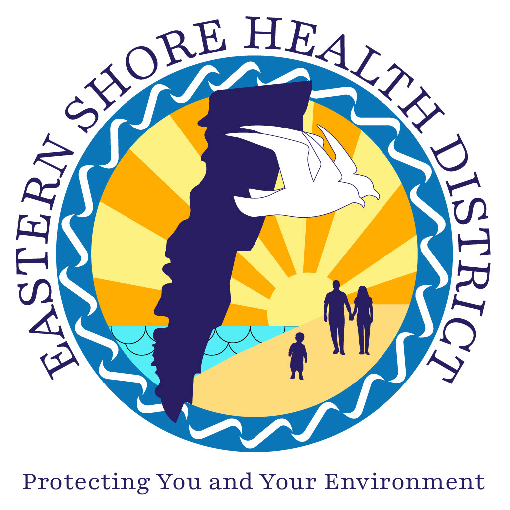 Logo của Eastern Shore Health District - Bảo vệ bạn và môi trường của bạn