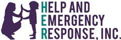 Her Shelter organization graphic logo and website link.