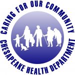 Chesapeake Health Department graphic logo.